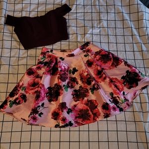 B. Darlin 2 pc prom/formal dress size 3/4